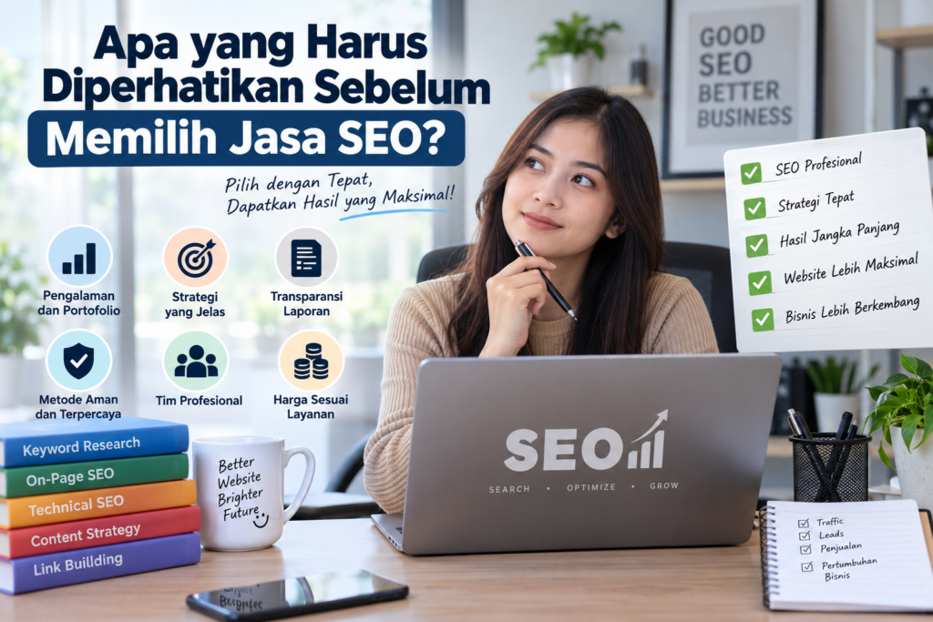 Apa yang Harus Diperhatikan Sebelum Memilih Jasa SEO