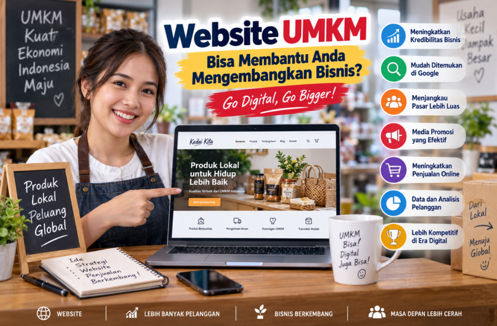 Bagaimana Website UMKM Bisa Membantu Anda Mengembangkan Bisnis