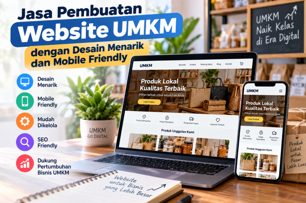 Jasa Pembuatan Website UMKM dengan Desain Menarik dan Mobile Friendly