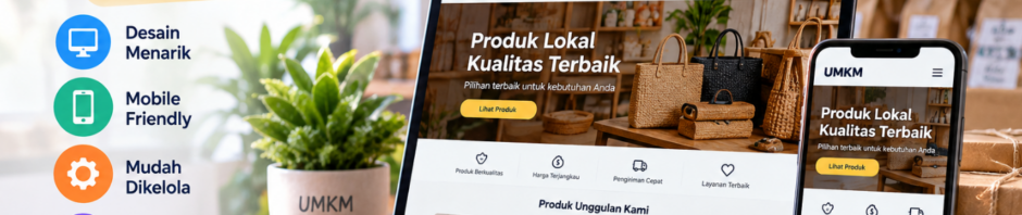 Jasa Pembuatan Website UMKM dengan Desain Menarik dan Mobile Friendly
