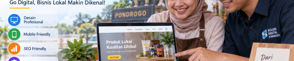 Jasa Pembuatan Website UMKM di Ponorogo Solusi Lokal untuk Bisnis Anda