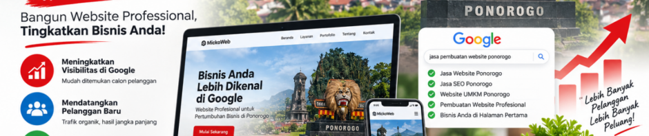 Jasa Pembuatan Website dengan SEO di Ponorogo Apa Manfaatnya