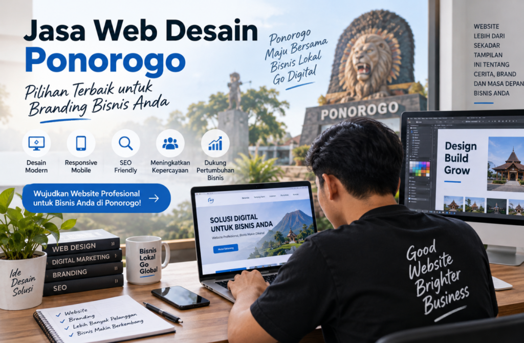 Jasa Web Desain Ponorogo Pilihan Terbaik untuk Branding Bisnis Anda