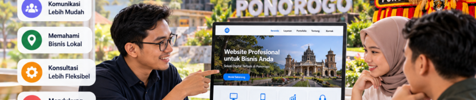 Keunggulan Jasa Web Developer Lokal di Ponorogo