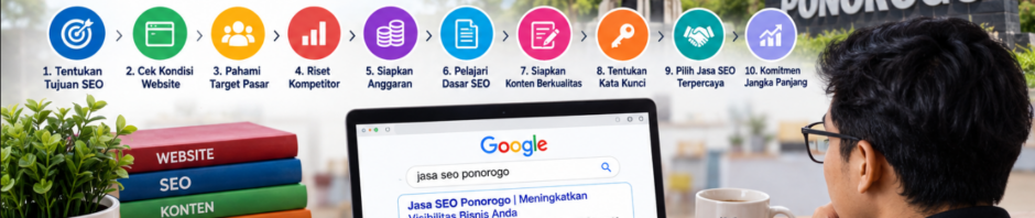 Langkah Awal Sebelum Menggunakan Jasa SEO di Ponorogo