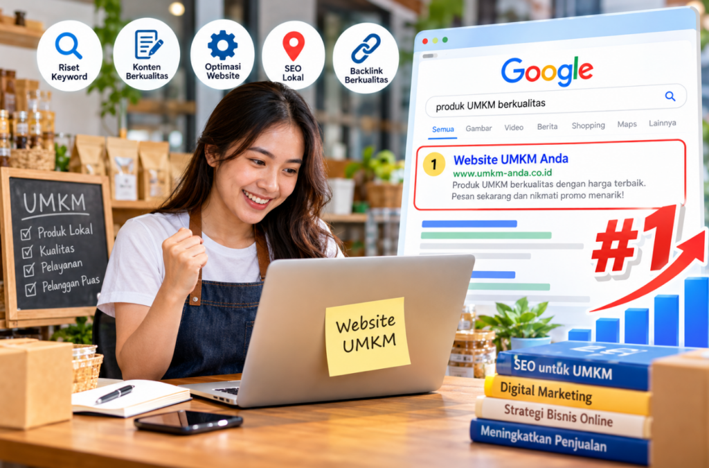 Strategi Jitu Agar Website UMKM Anda Muncul di Halaman Pertama Google