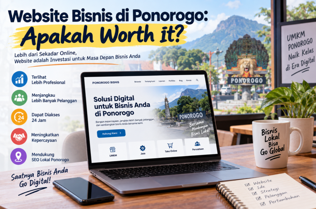 Website Bisnis di Ponorogo Apakah Worth It