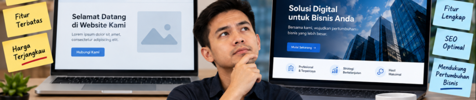 Website Murah vs. Website Mahal Mana yang Cocok untuk Bisnis Anda