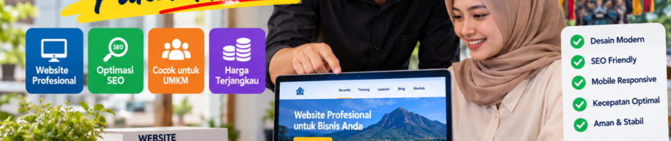 Jasa Pembuatan Website dan SEO di Ponorogo Paket Hemat!