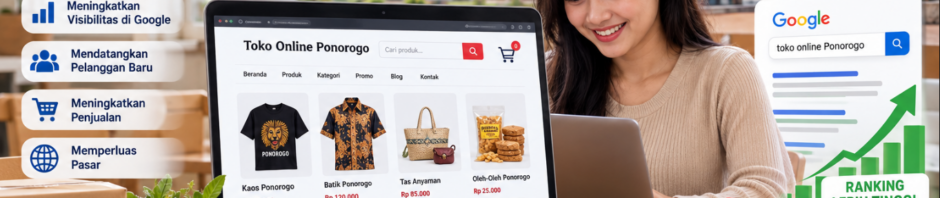 SEO untuk Toko Online Ponorogo Strategi & Tips
